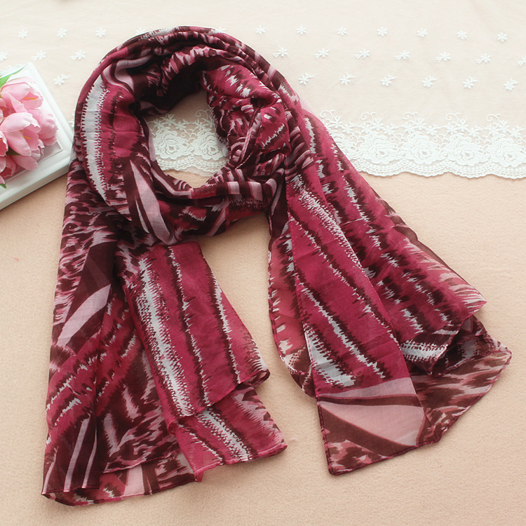 Wholesale leopard viscose scarf