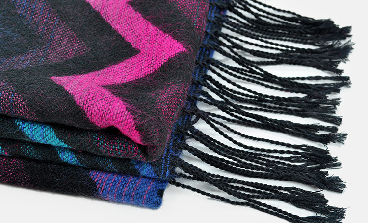 Wholesale fringed cashmere scarf