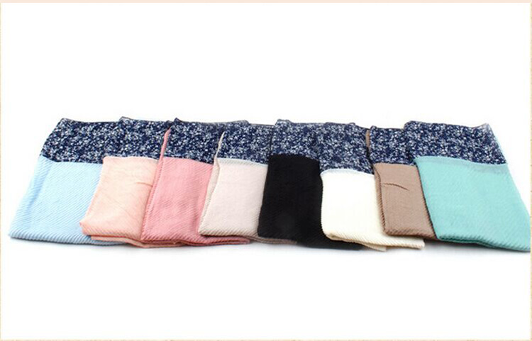Wholesale chiffon and cotton scarf