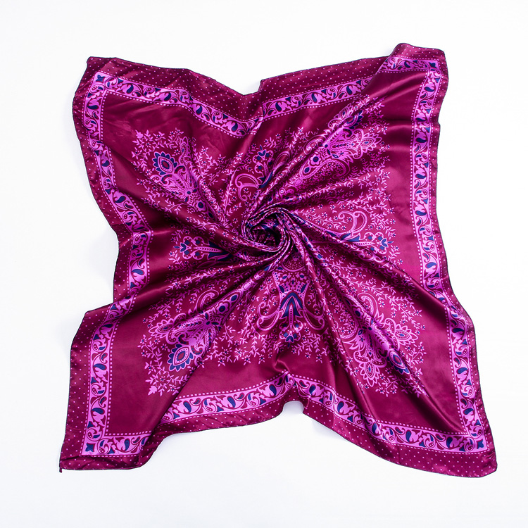 Wholesale square print scarf