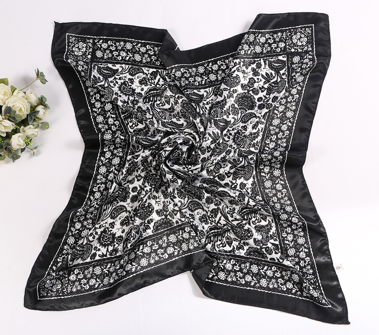 Wholesale silk twill square scarf