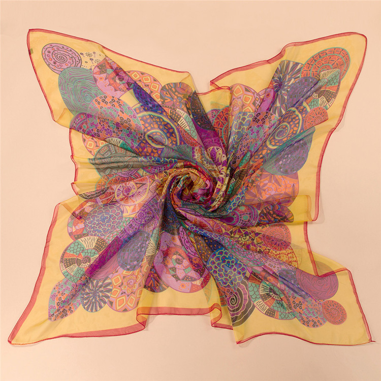 Wholesale silk scarf beach scarf shawl