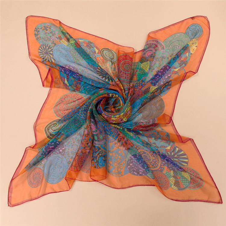 Wholesale silk scarf beach scarf shawl