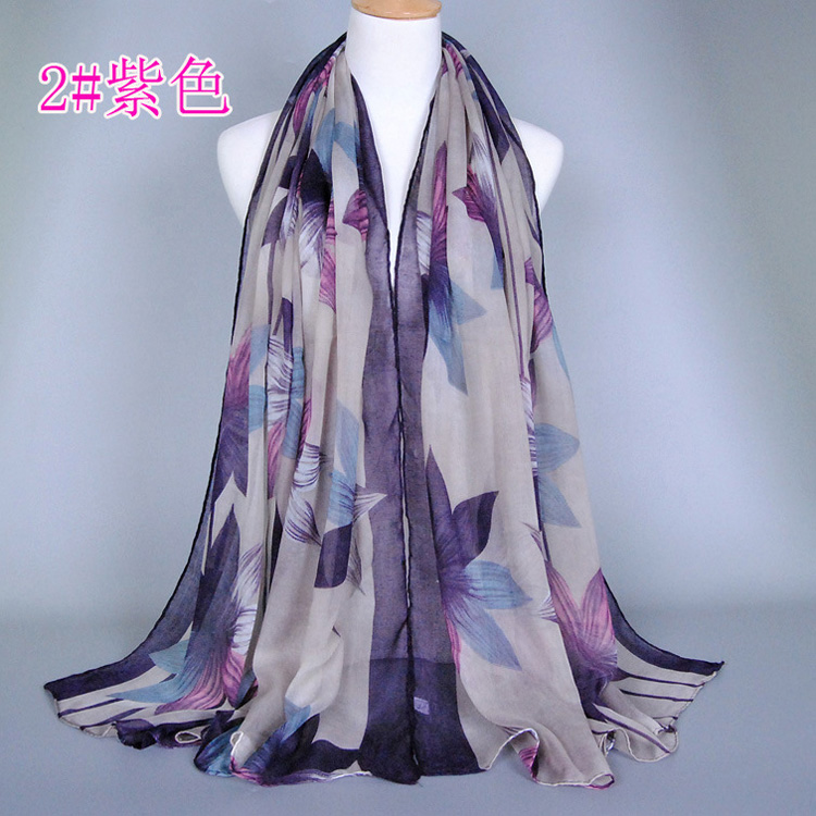 Floral infinity scarf wholesale