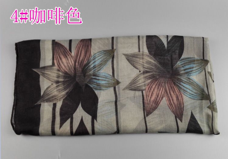 Floral infinity scarf wholesale