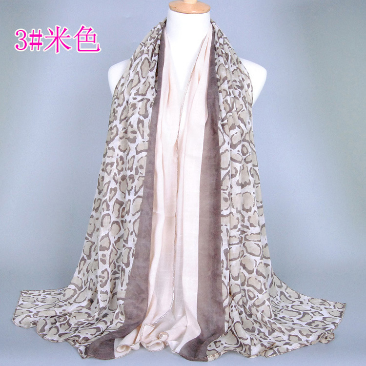 Wholesale leopard print infinity scarf