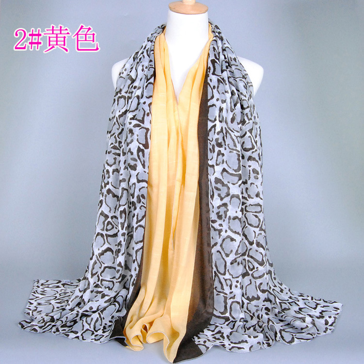 Wholesale leopard print infinity scarf