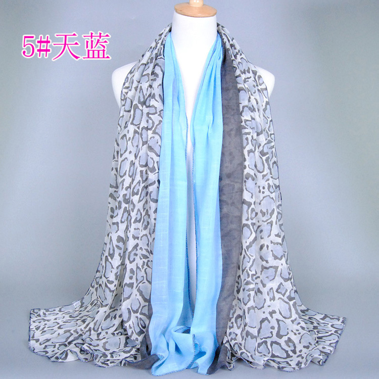 Wholesale leopard print infinity scarf