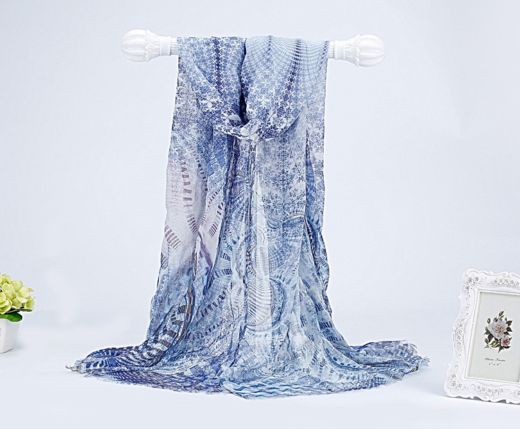 Wholesale digital print silk scarf