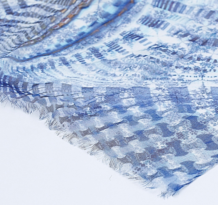 Wholesale digital print silk scarf