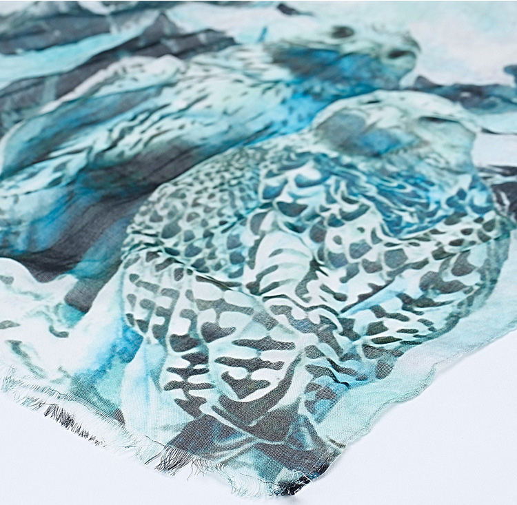 Wholesale digital printing cotton scarf
