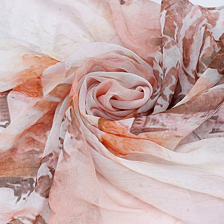 Wholesale digital printing cotton scarf