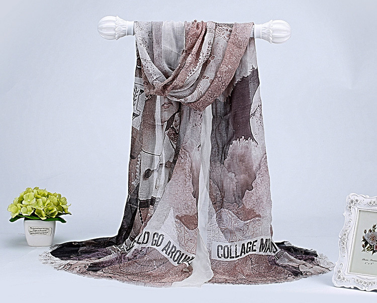 Wholesale digital scarf