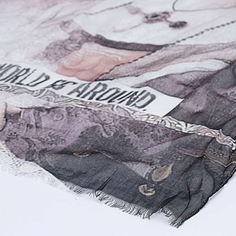 Wholesale digital scarf