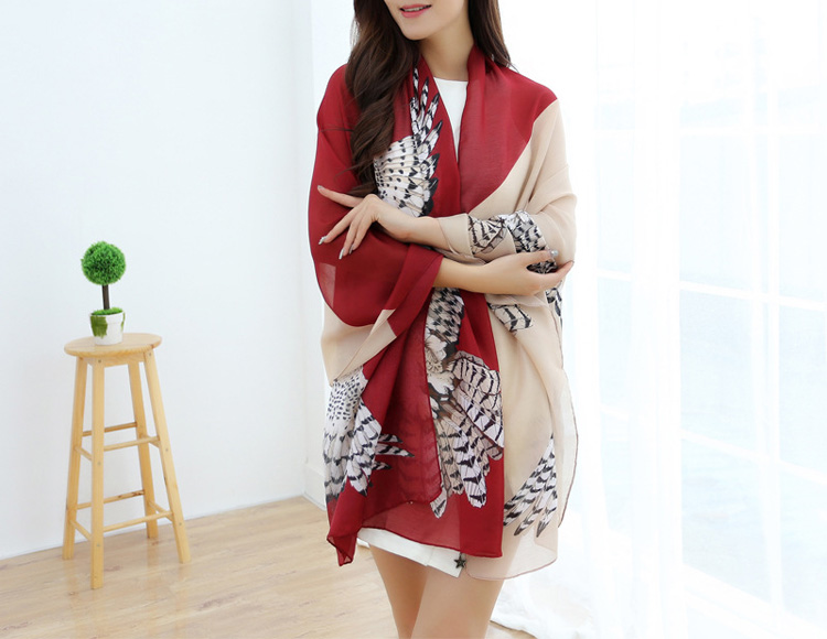Wholesale owl print scarf