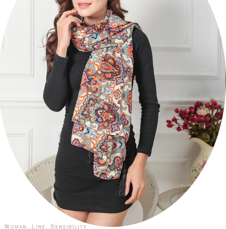 Wholesale fashion cashmere scarf