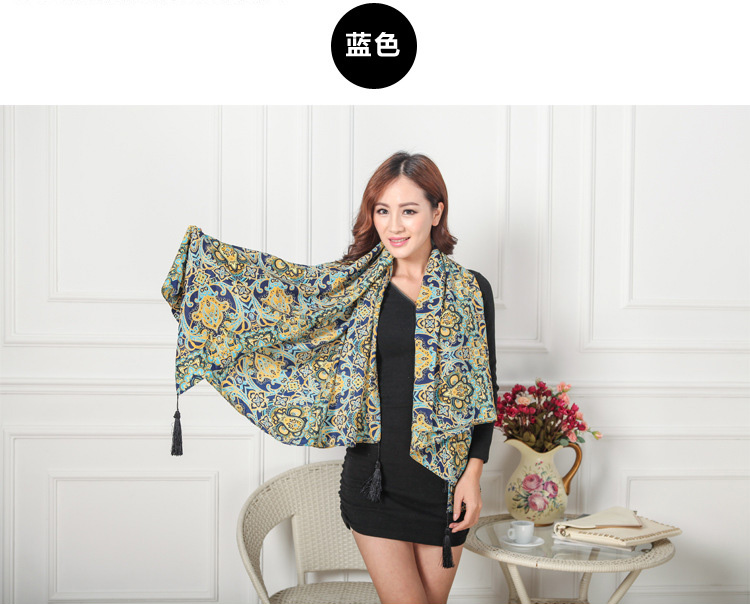 Wholesale fashion cashmere scarf
