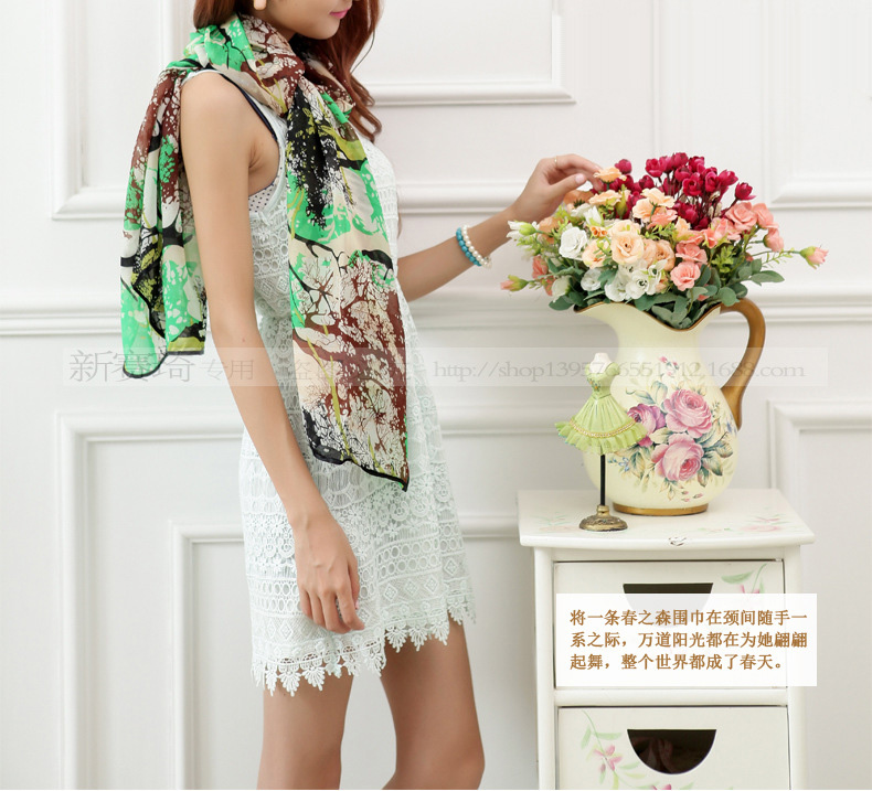 Wholesale women scarf chiffon