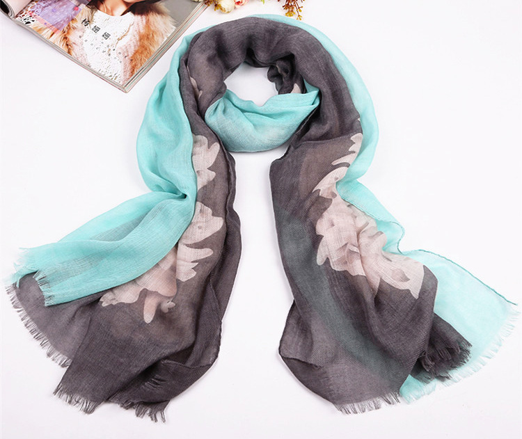 Wholesale cotton viscose fabric scarf