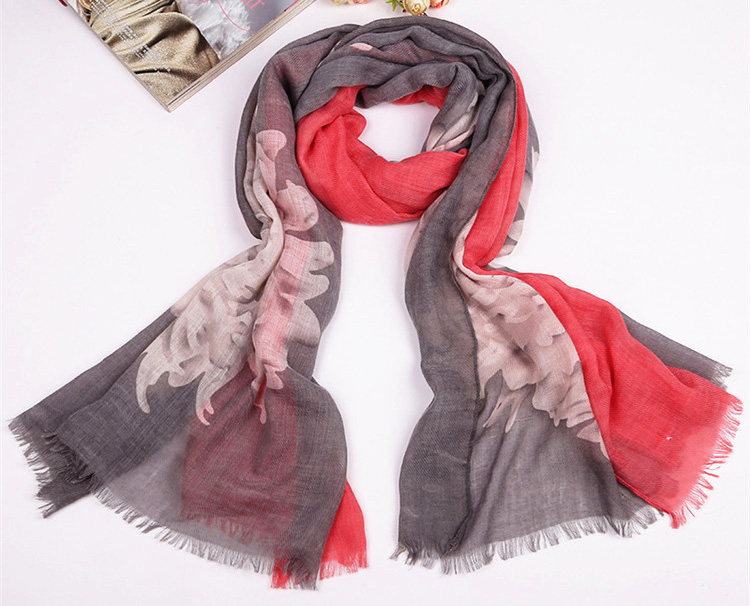 Wholesale cotton viscose fabric scarf