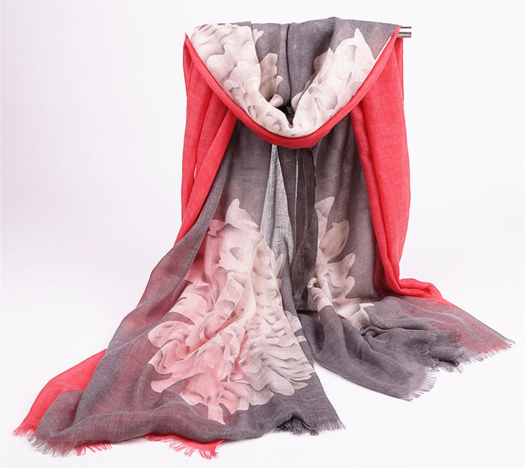 Wholesale cotton viscose fabric scarf
