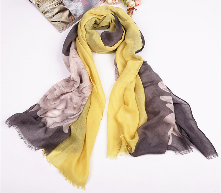 Wholesale cotton viscose fabric scarf