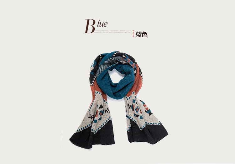 Wholesale women knit wool scarf
