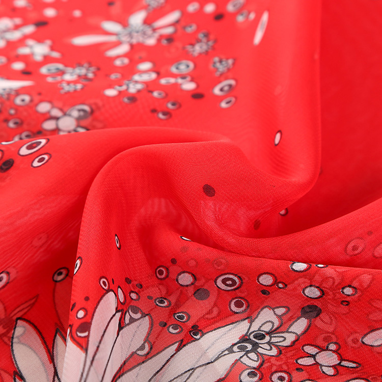 Wholesale thin silk chiffon scarf