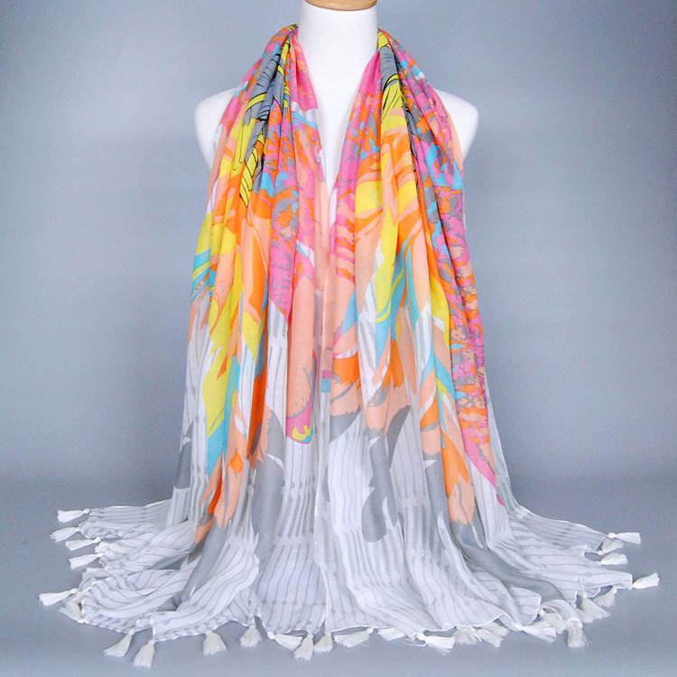 Wholesale summer viscose scarf