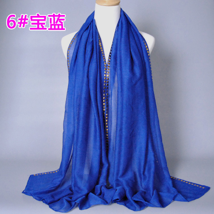 Wholesale pure cotton scarf