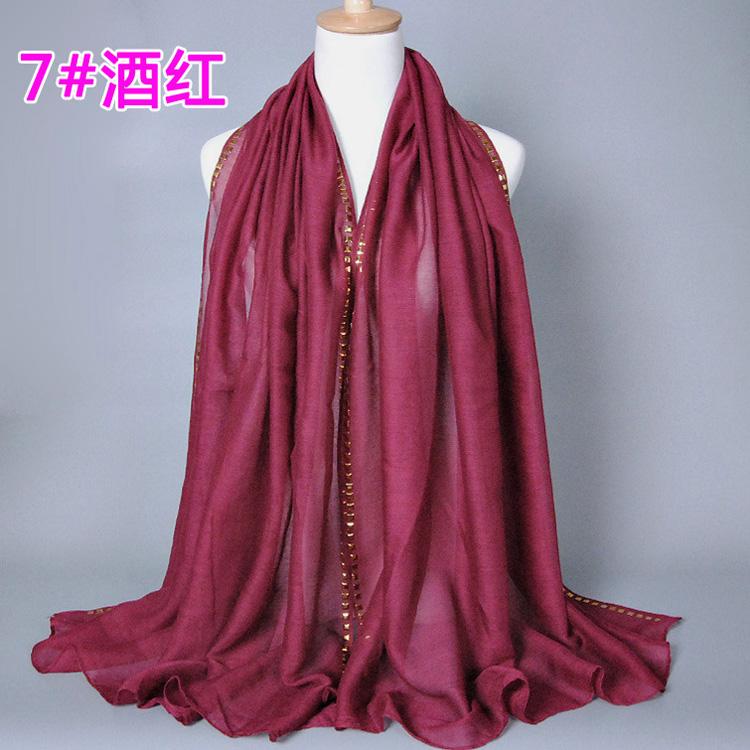 Wholesale pure cotton scarf