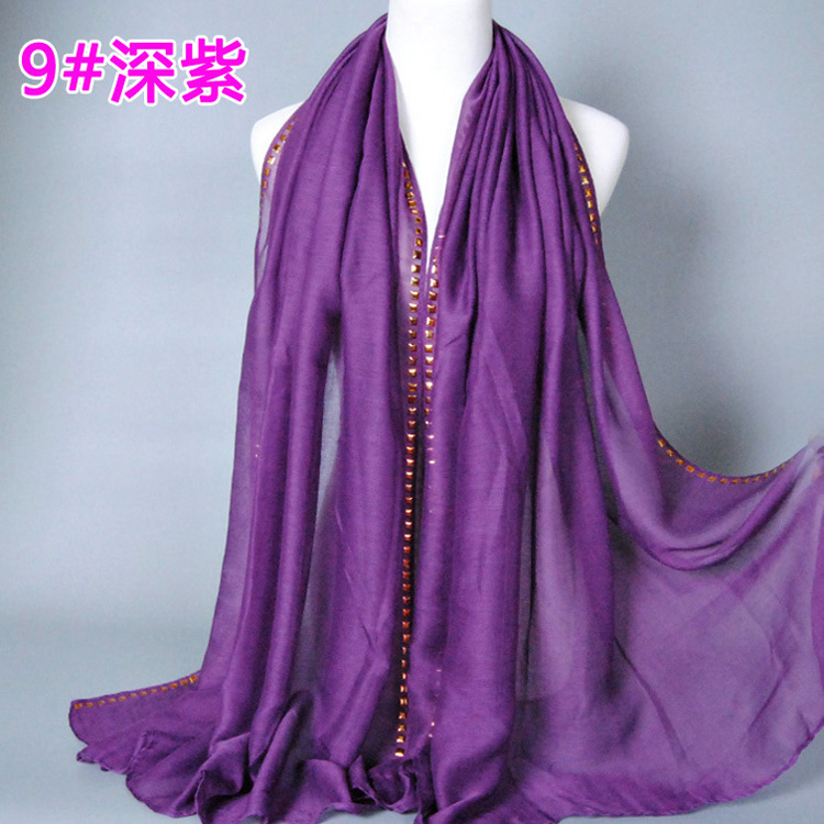 Wholesale pure cotton scarf
