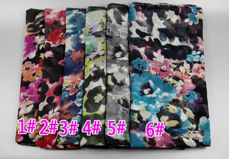 Wholesale woman silk neck scarf