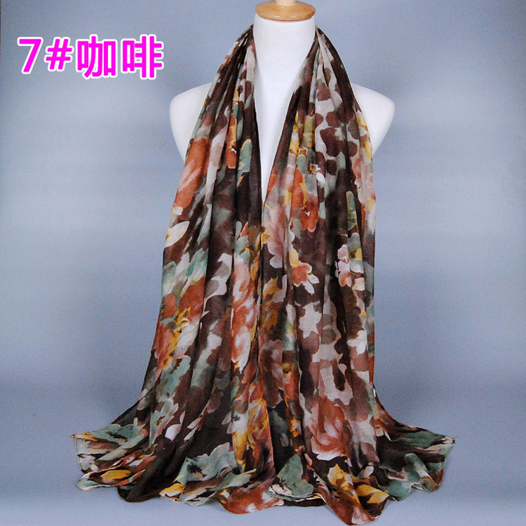 Wholesale woman silk neck scarf