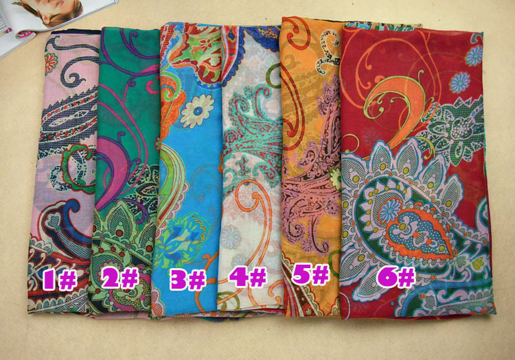 US cashew flower scarf wholesale