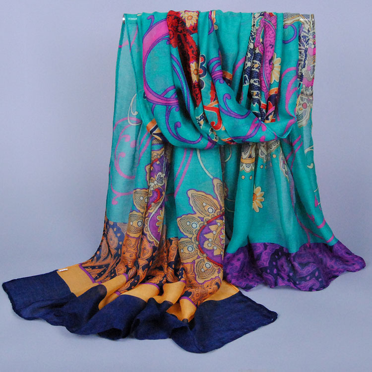 US cashew flower scarf wholesale