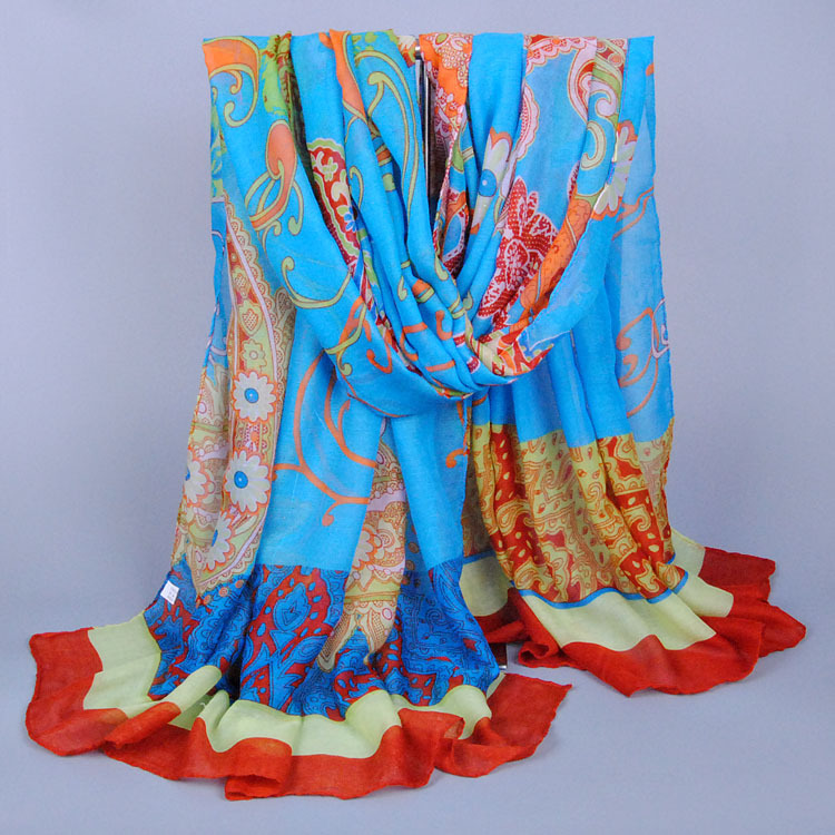 US cashew flower scarf wholesale