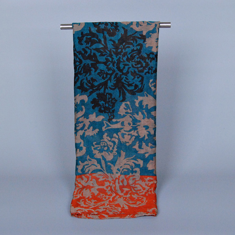 Wholesale hand dyed silk scarves