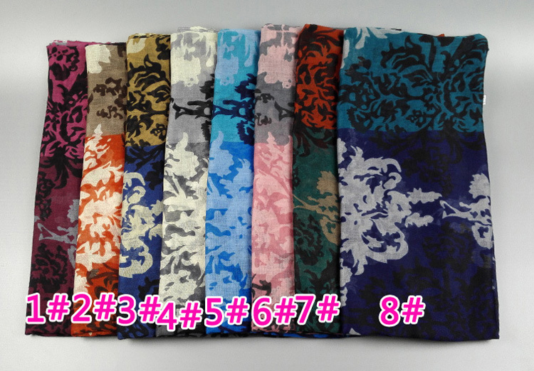 Wholesale hand dyed silk scarves