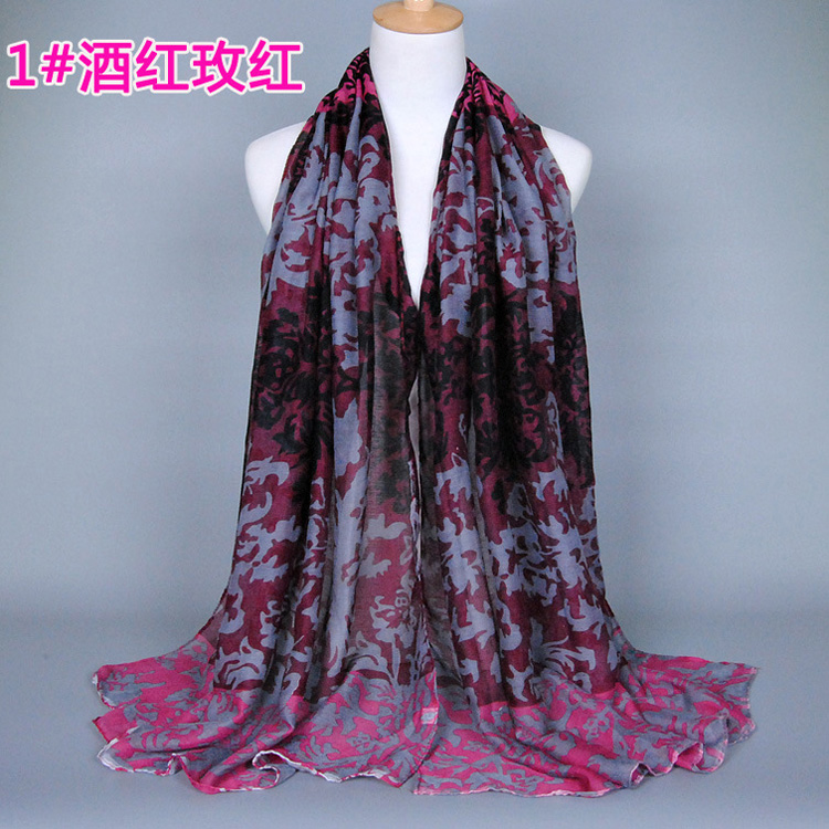 Wholesale hand dyed silk scarves