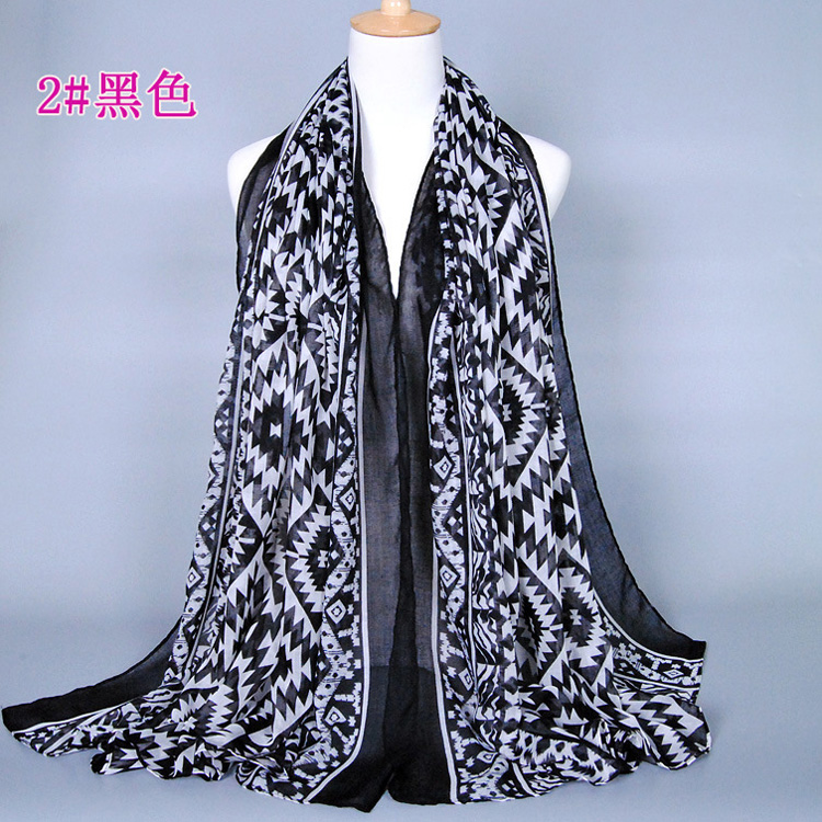 Wholesale viscose voile scarf women