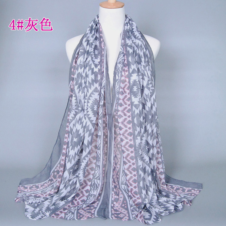 Wholesale viscose voile scarf women