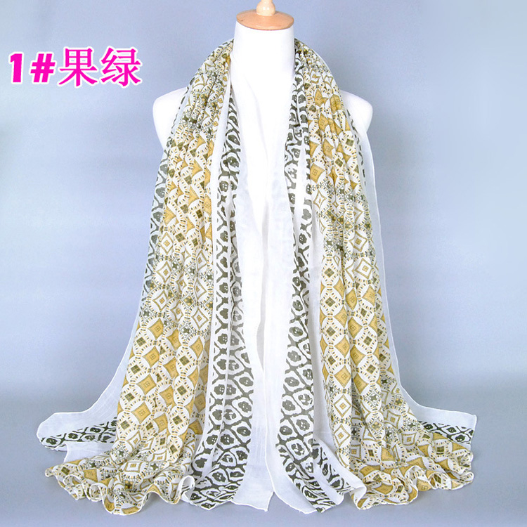 Wholesale women geometric scarf