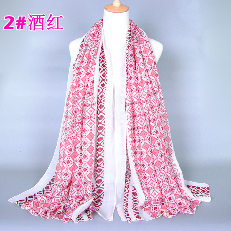 Wholesale women geometric scarf