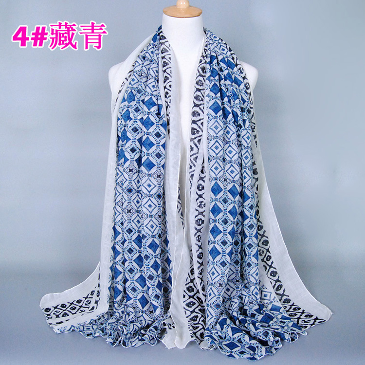 Wholesale women geometric scarf