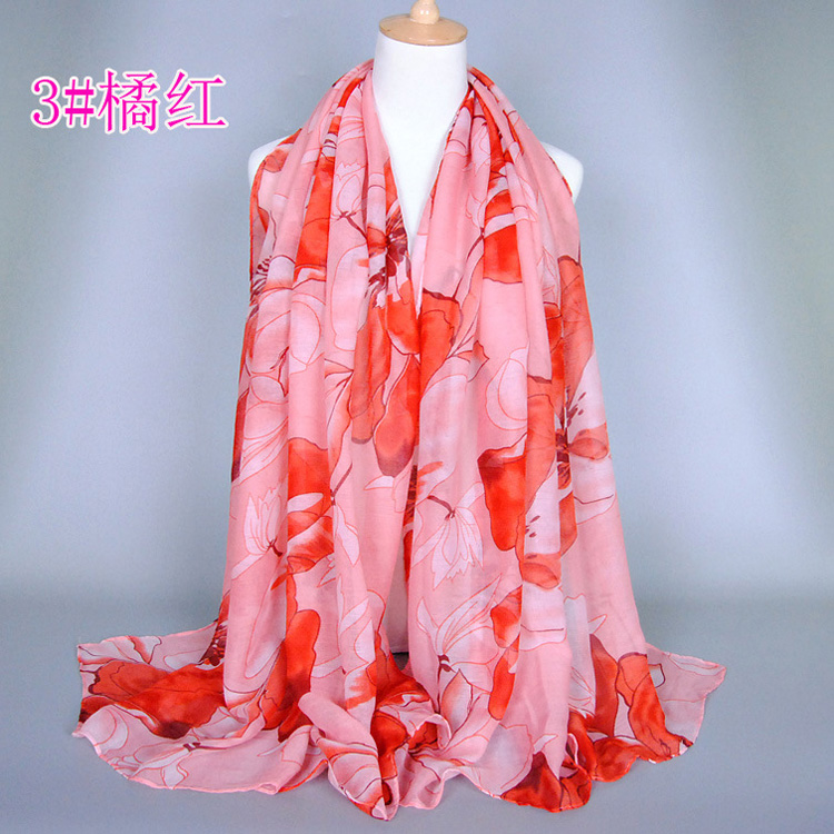 Wholesale viscose cotton neck scarf