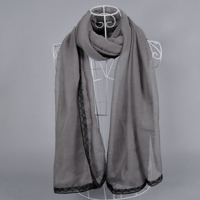 Wholesale lace cotton scarf