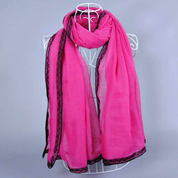 Wholesale lace cotton scarf