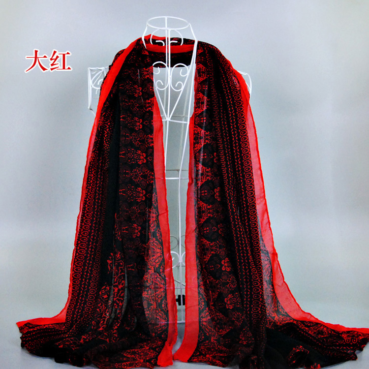 Wholesale viscose vintage soft scarf