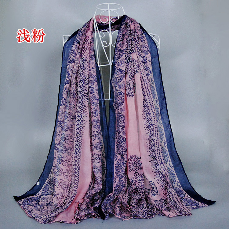 Wholesale viscose vintage soft scarf
